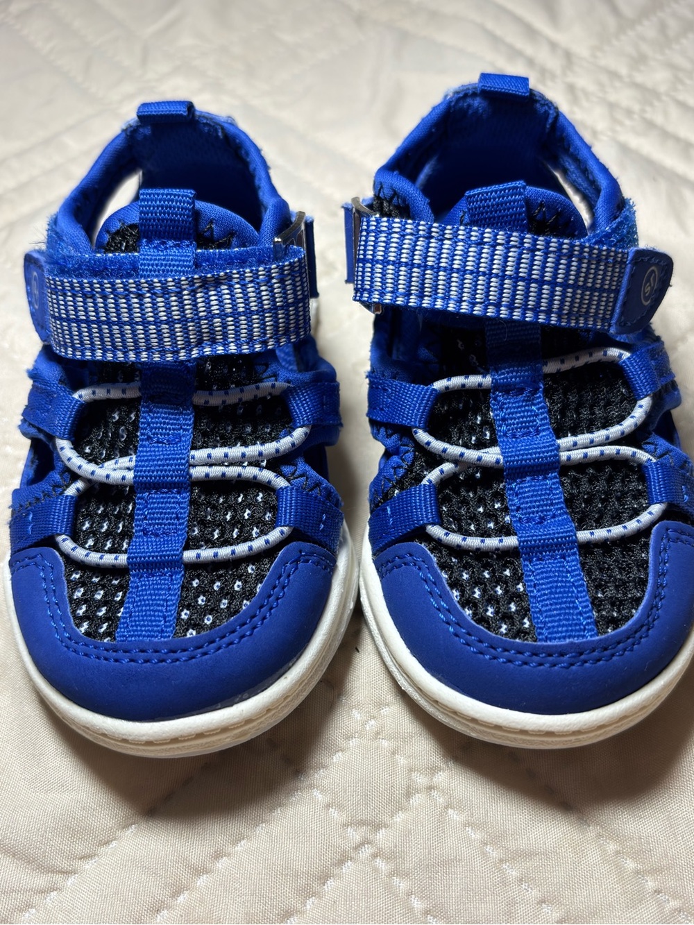 Stride Rite 360 5M Blue and Black Sneaker Sandals
